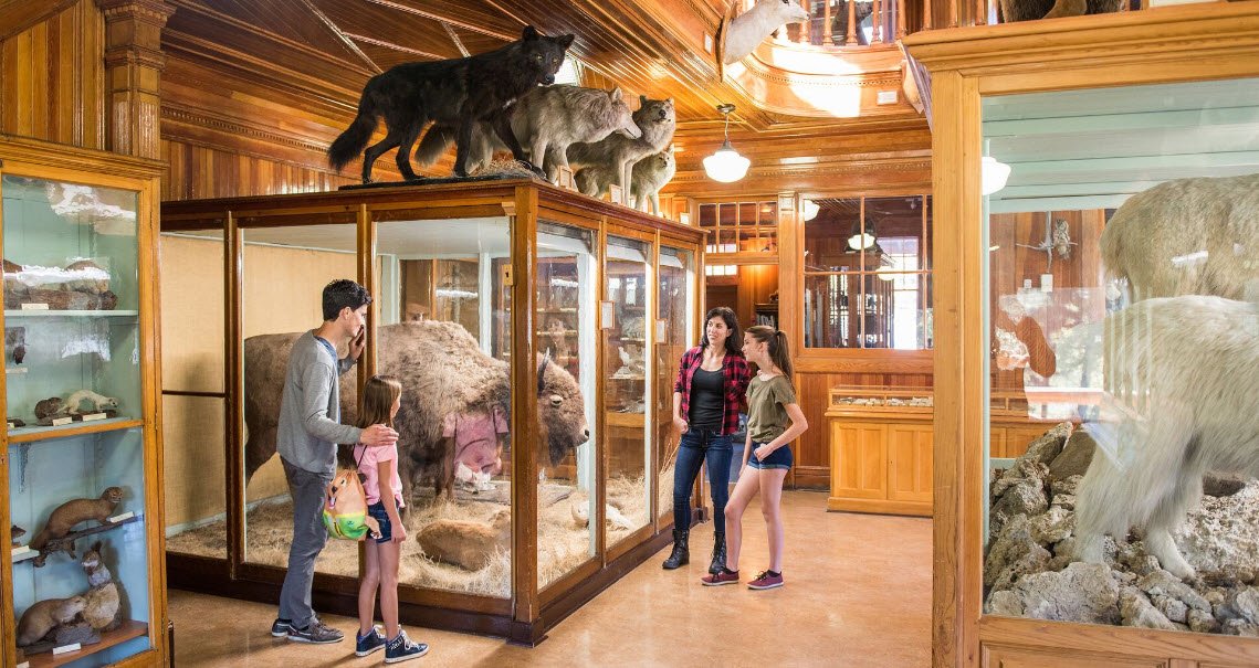 Banff Park Museum, Banff, Alberta, Canada